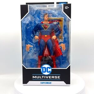 DC McFarlane Multiverse Superman 1940s Classic Fleischer 7" Action Figure